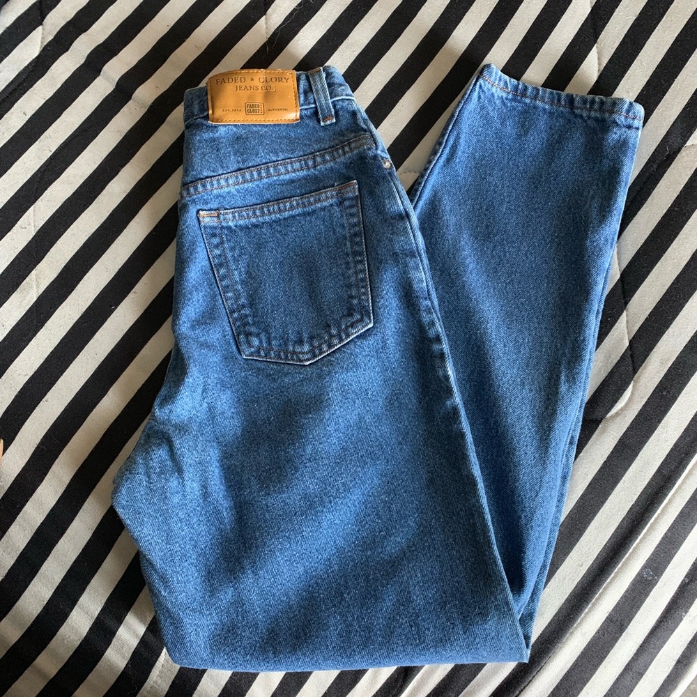 vintage Faded Glory high waisted jeans!